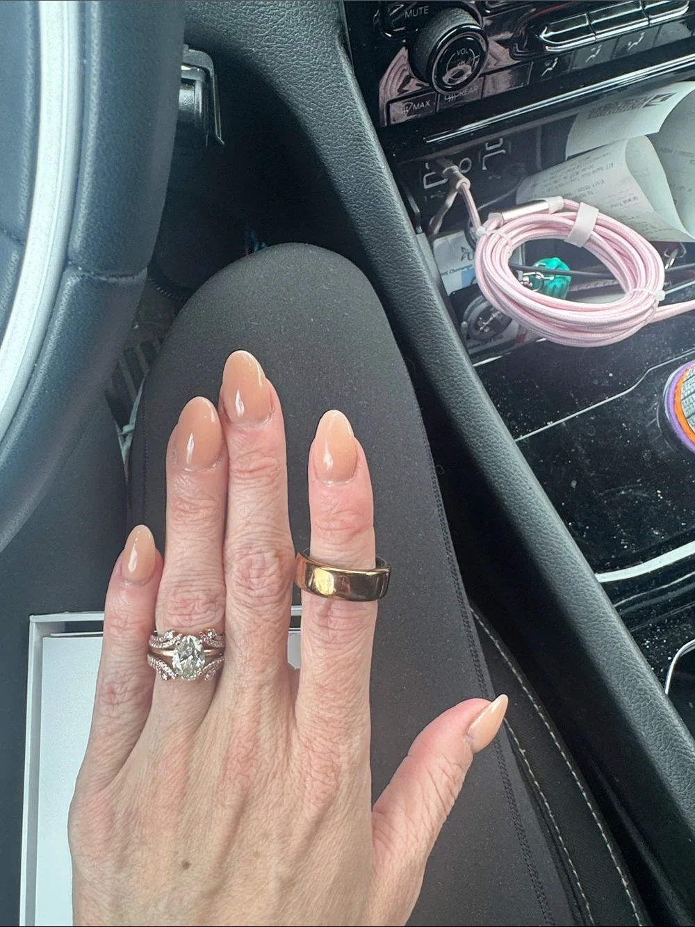 Oura Rose Gold Horizon Ring Packaging